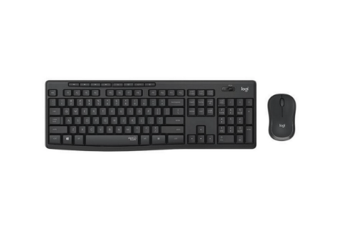 Kit Teclado + Mouse sem Fio Logitech MK295 Preto SILENT WIRELESS 920009793