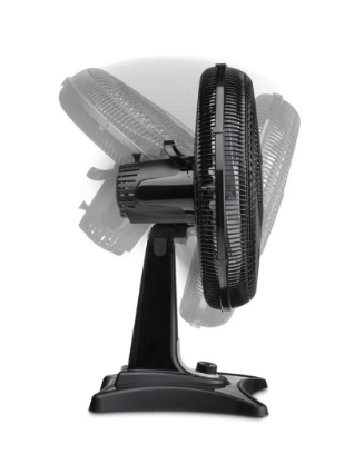 Ventilador de Mesa Multilaser 40CM 127 Volts 135 Watts 6 Pás Multi Turbo Preto - VL401