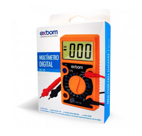 Multímetro Digital Exbom MD 160 03242