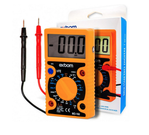Multímetro Digital Exbom MD 160 03242