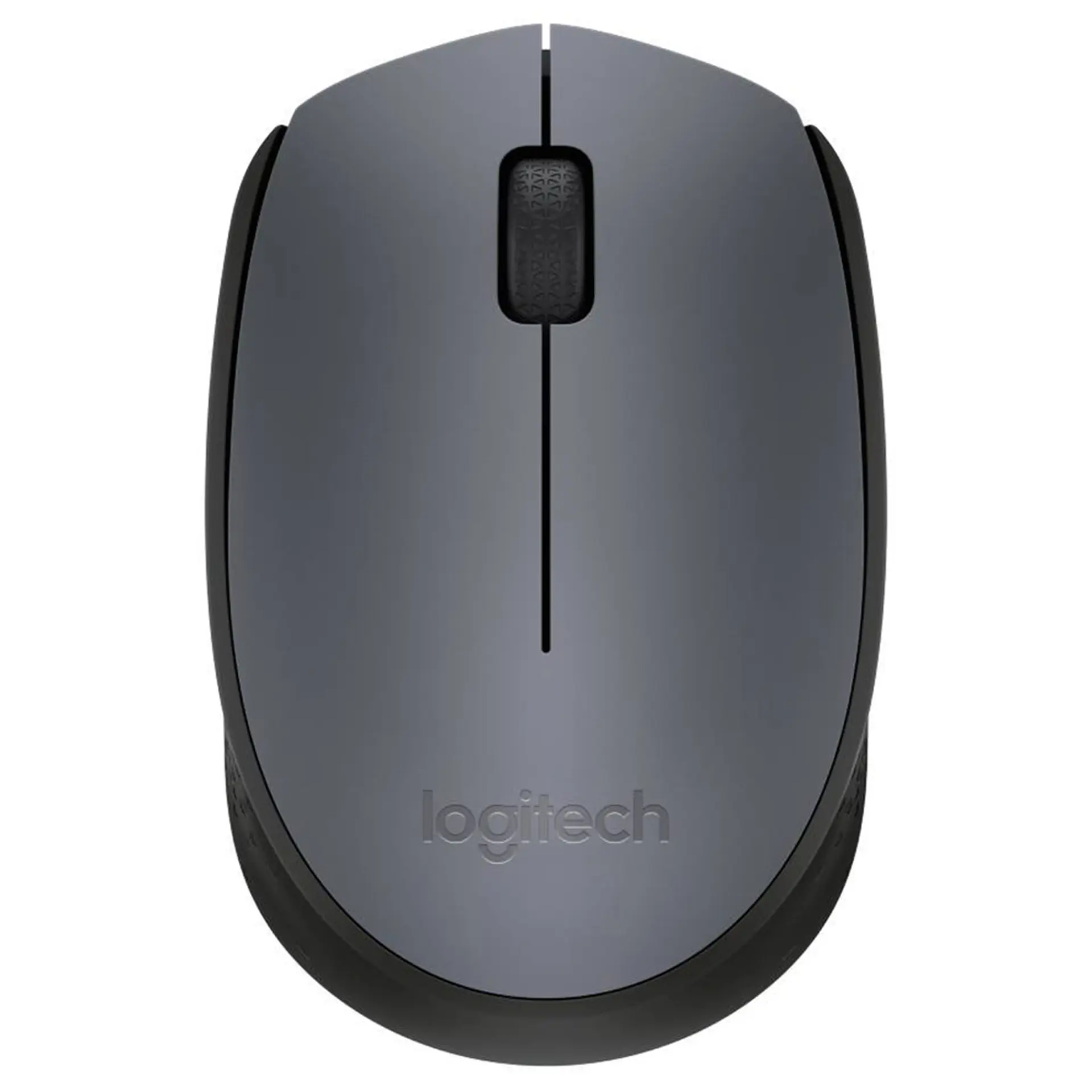 Mouse sem Fio Logitech M170 USB Sensor Óptico 3 Botões - Cinza