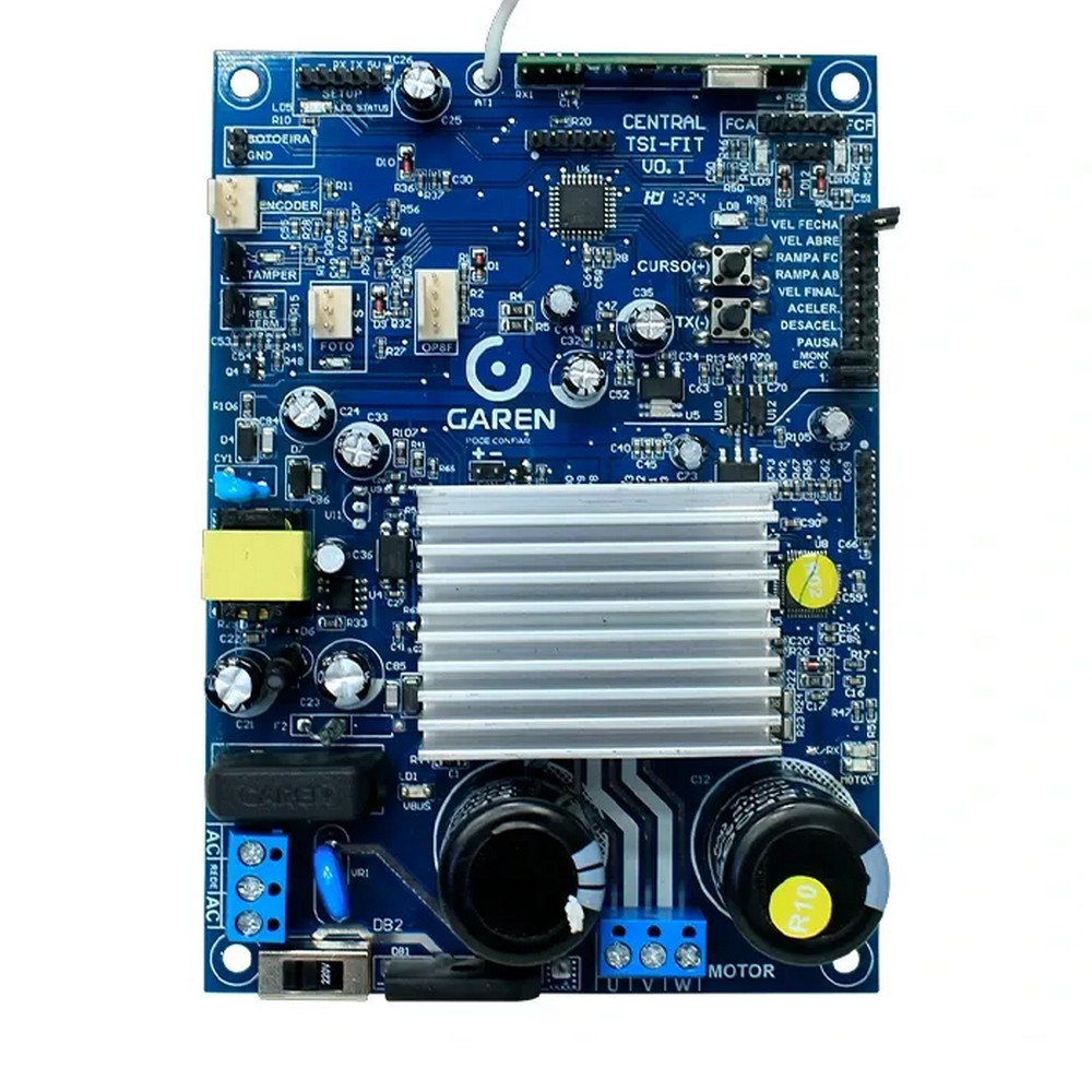 Central para Automatizador TSI FIT PRO 433MHZ Bivolt Garen A01739