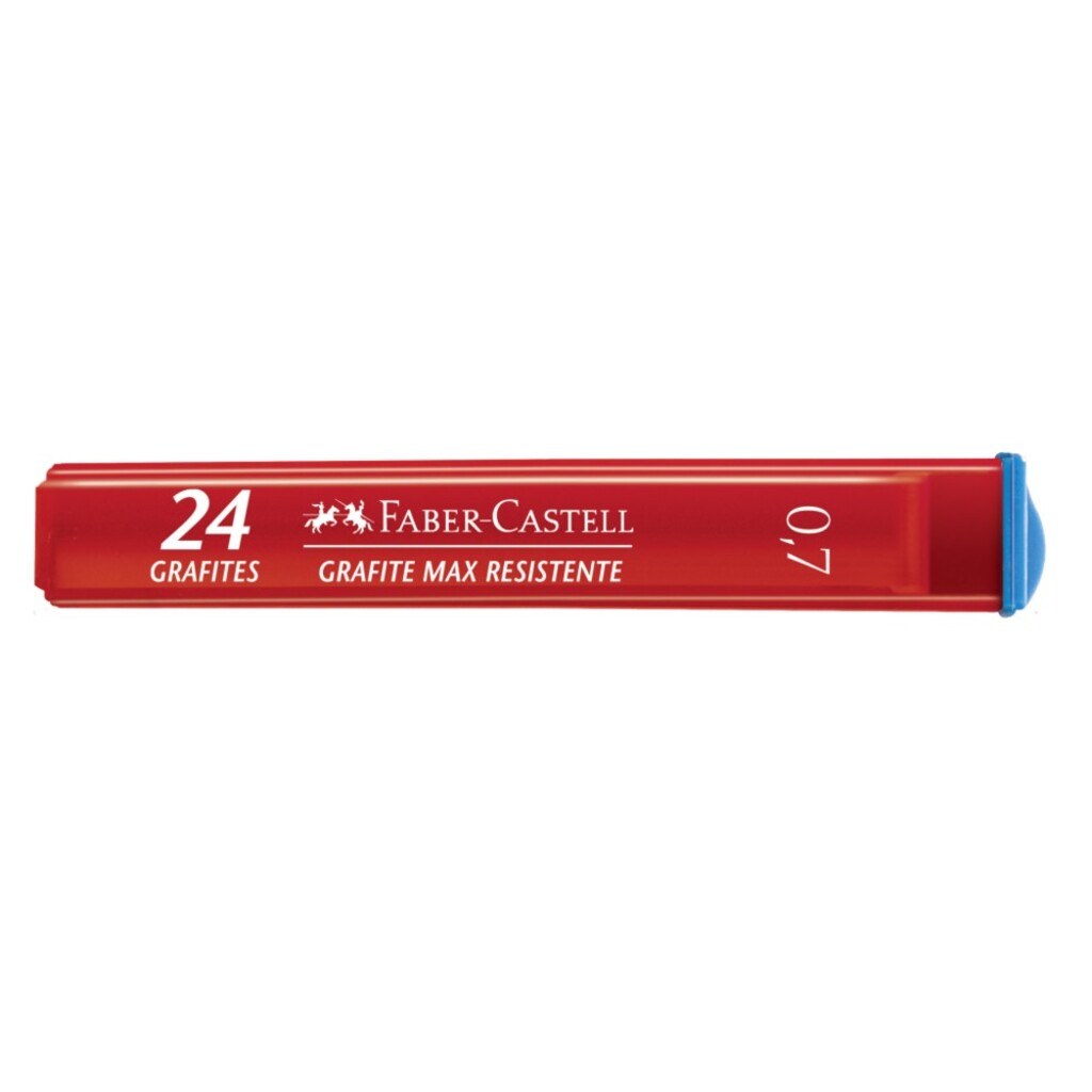 Grafite HB 0,7mm Faber Castell Tubo com 24 Unidades - EMG0724HB