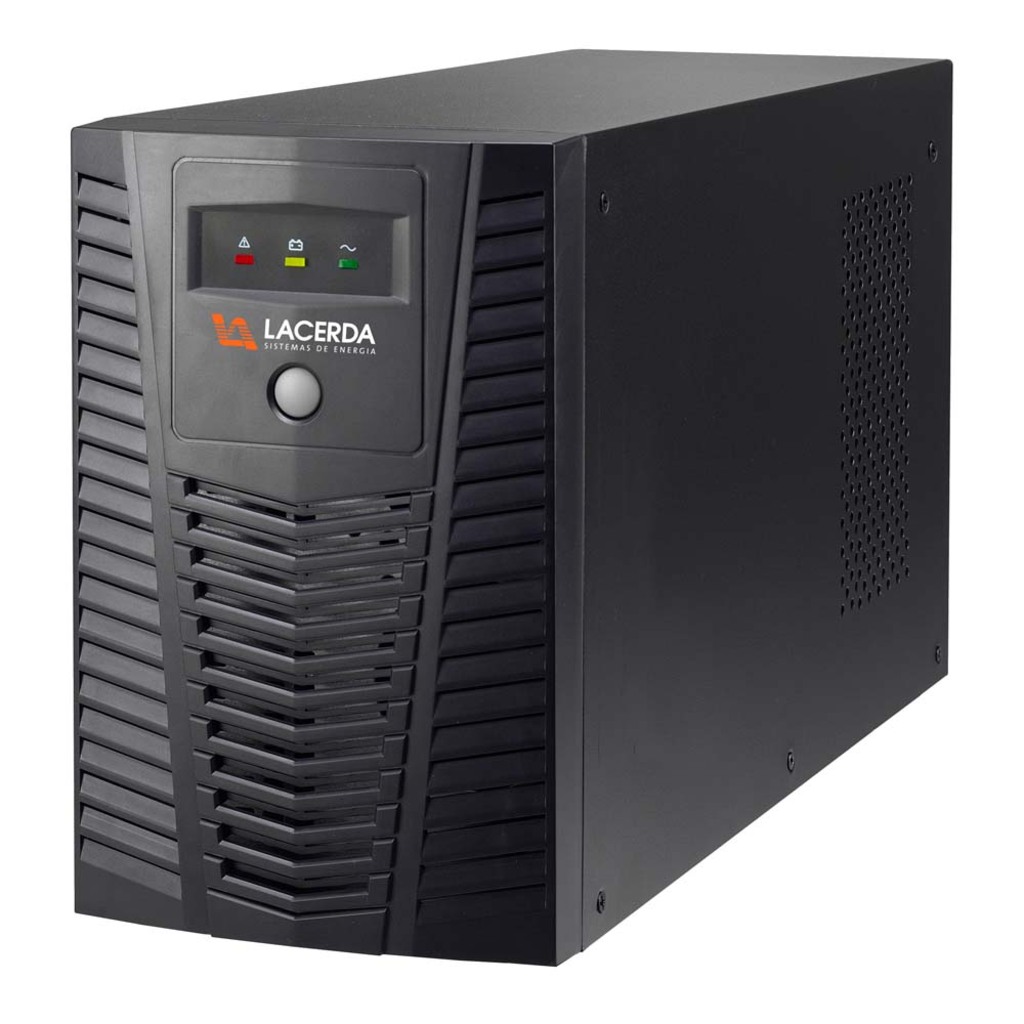 No-Break Lacerda New Orion Premium 1.2 KVA Entrada Bivolt e Saída 115V 6 Tomadas - 010122111- XC6 - com Conexão para Bateria Externa