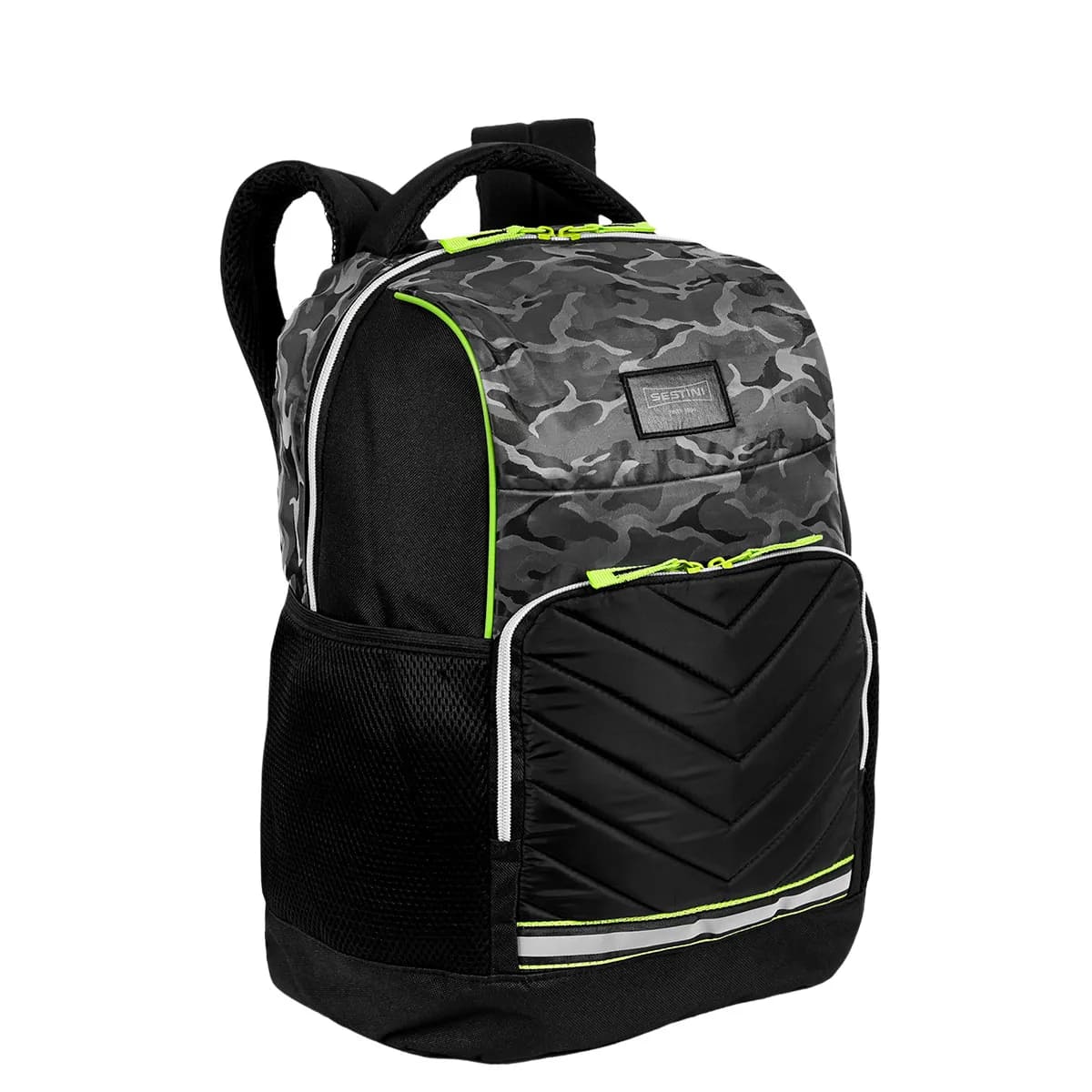 Mochila Costa Escolar Sestini Grande Camuflado