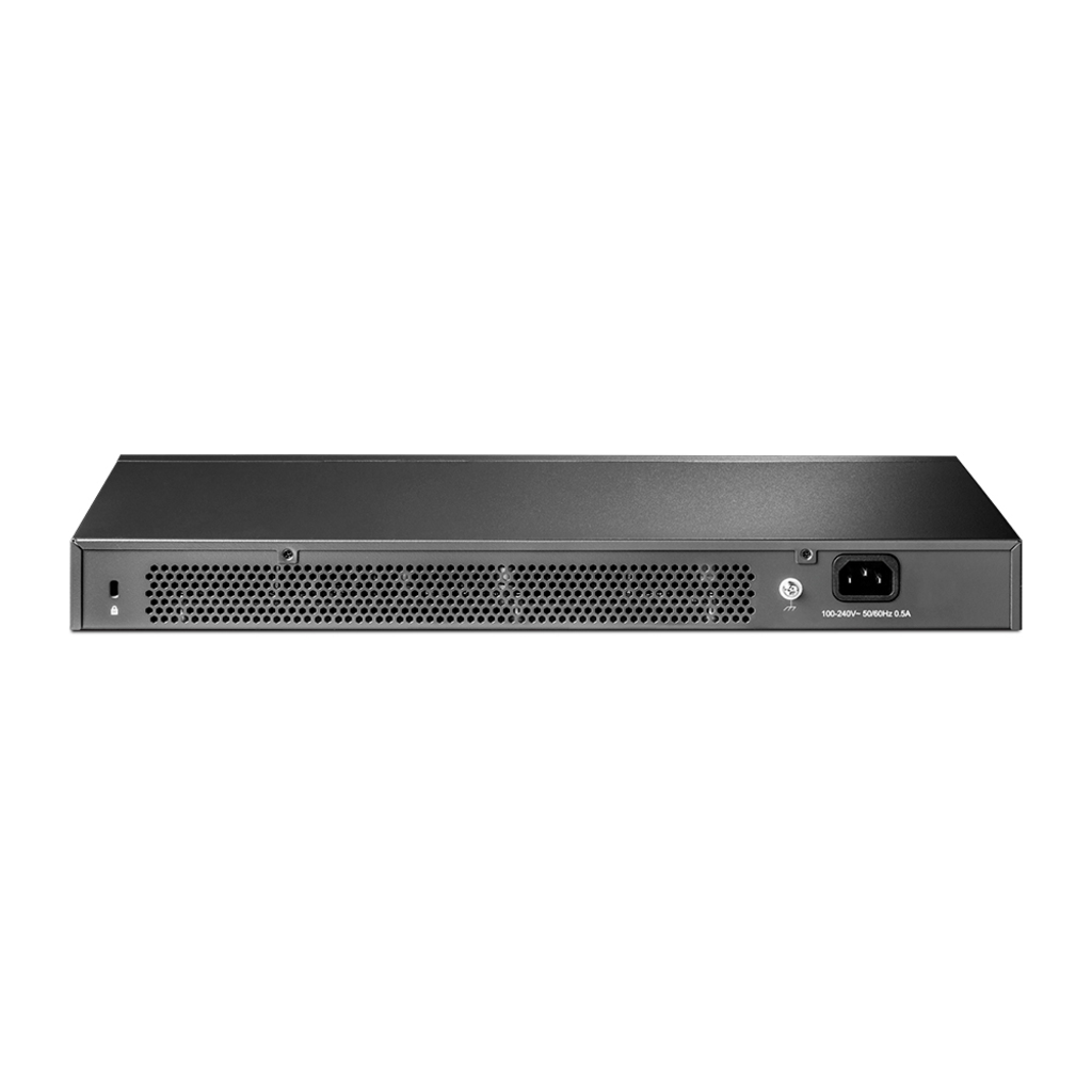 Switch Gerenciável L2+ Tp-Link SG3428 24 Portas 10/100/1000 Mbps + 4 Portas SFP + 1 Porta Console Rj45 JetStream - Omada