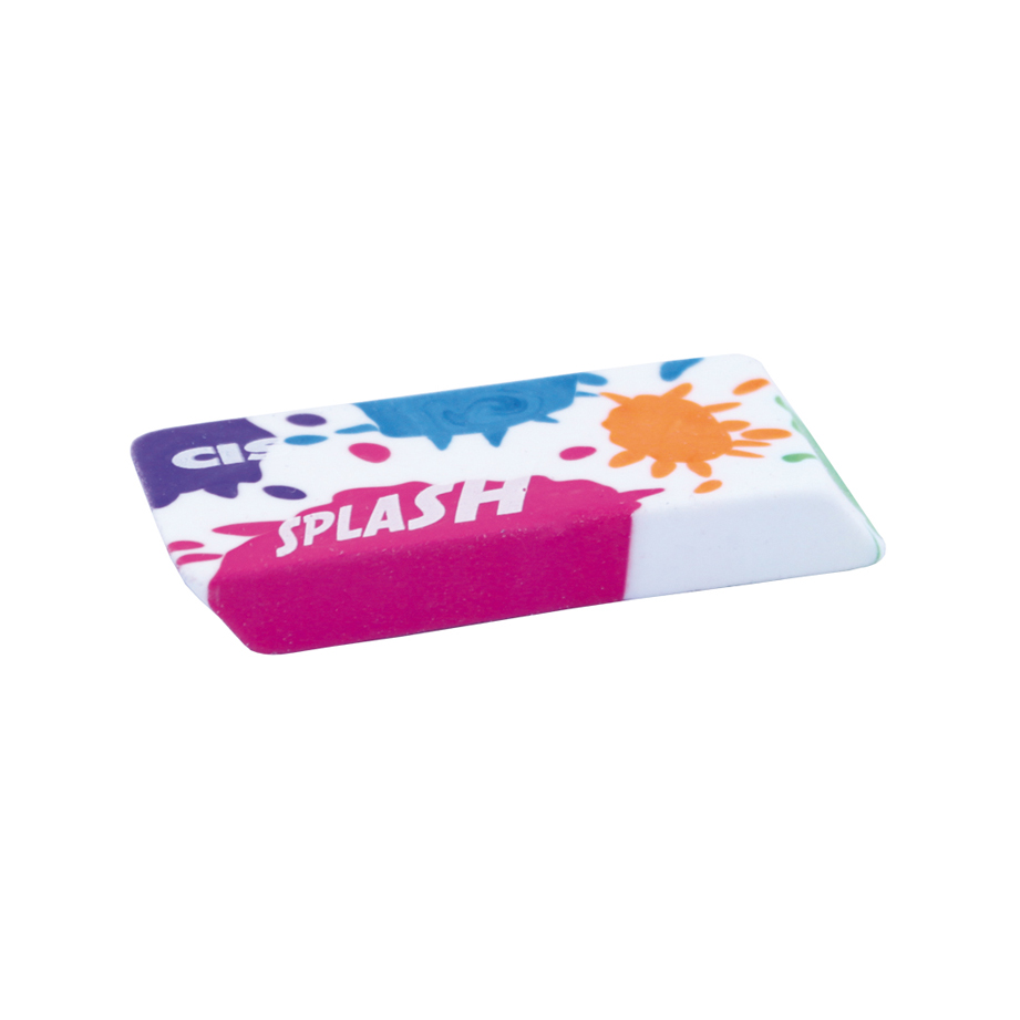 Borracha Escolar CIS Splash Cores Sortidos