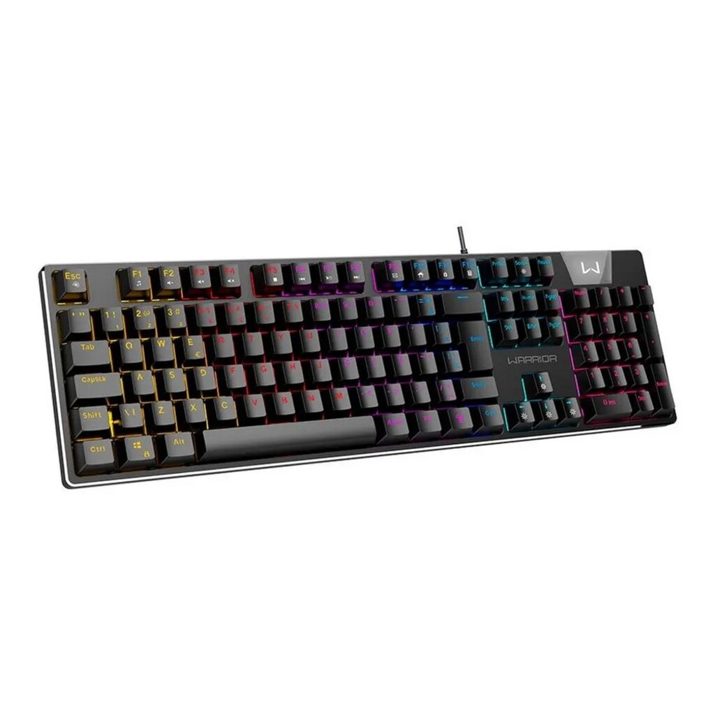 Teclado USB Gamer Warrior Royal Score Mecânico com Led RGB - TC313