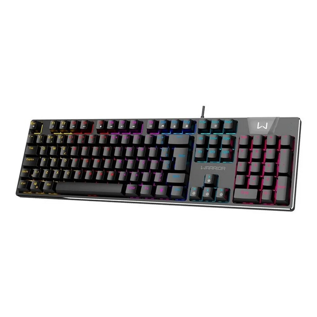 Teclado USB Gamer Warrior Royal Score Mecânico com Led RGB - TC313