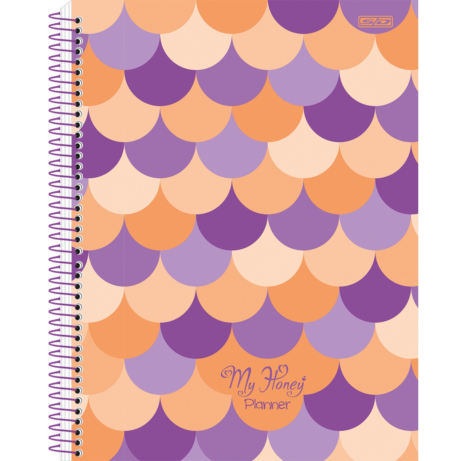 Planner São Domingos My Honey Permanente Espiral 86 Folhas Sortido