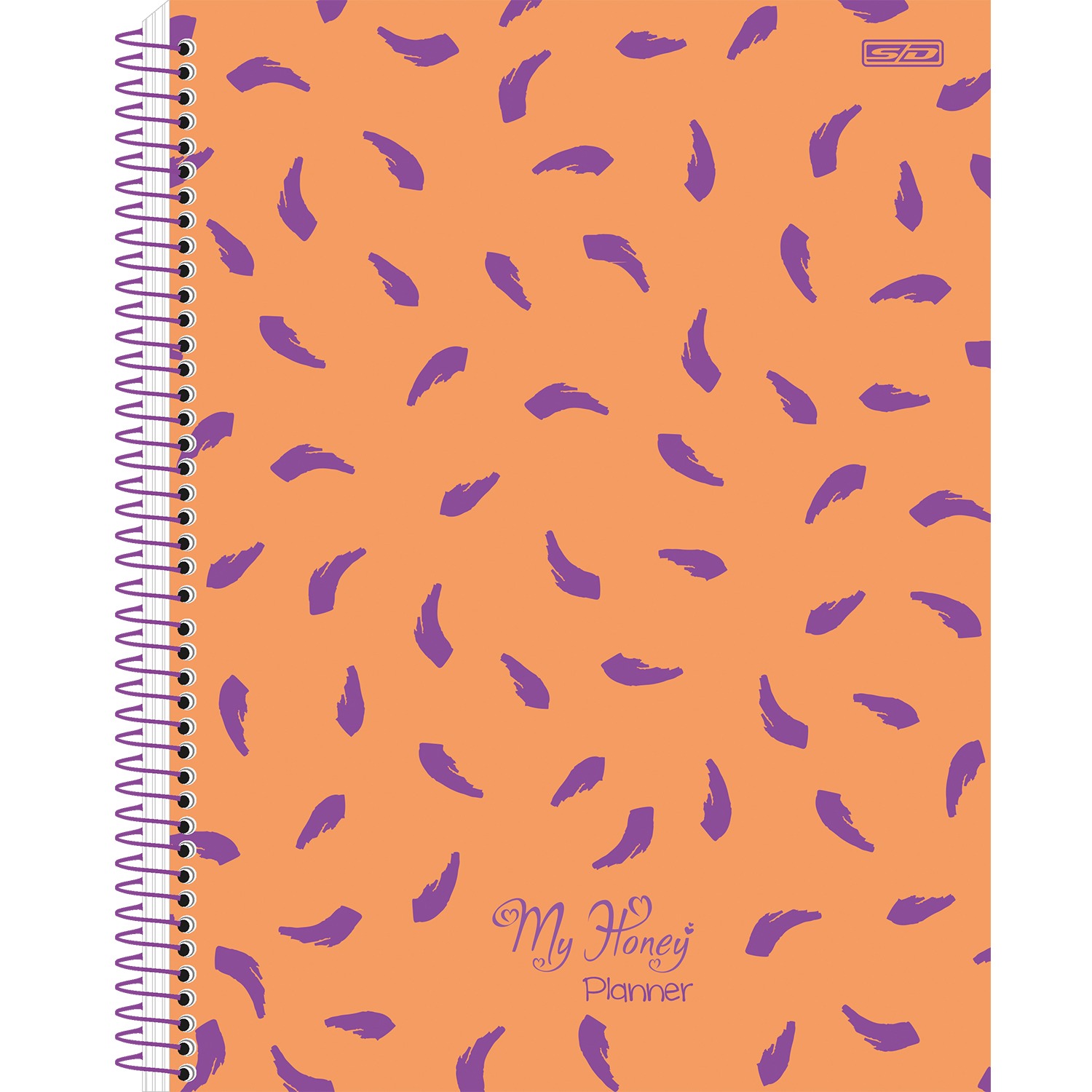Planner São Domingos My Honey Permanente Espiral 86 Folhas Sortido