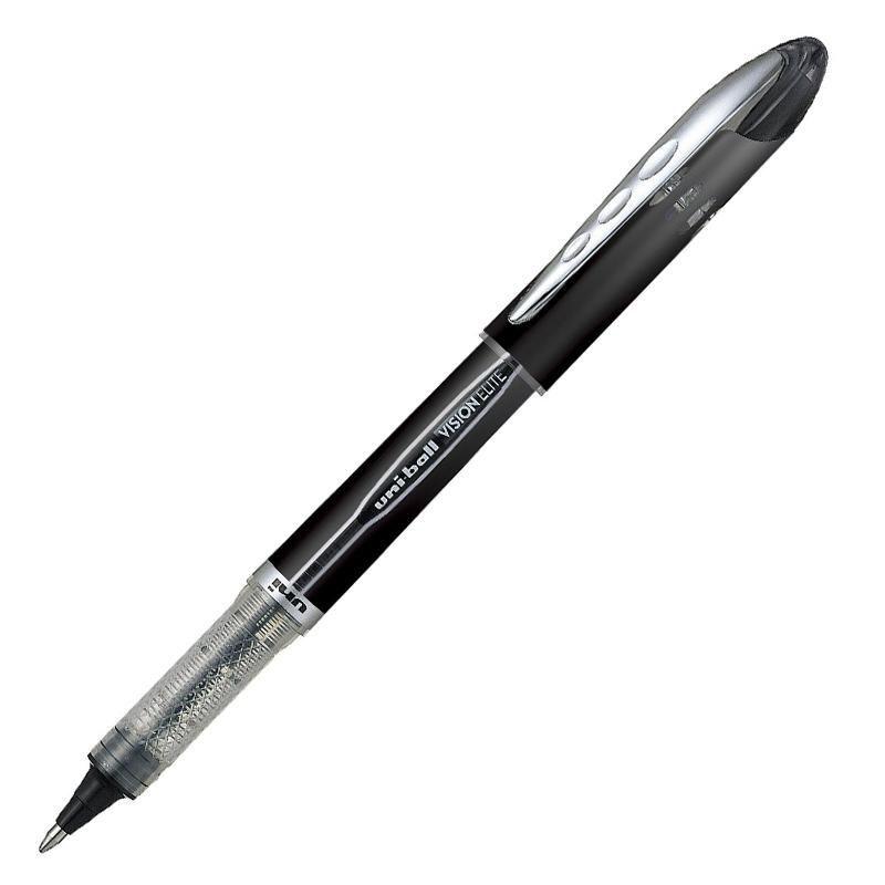 Caneta Esferográfica Uni Ball Vision Elite 0.5mm Preta