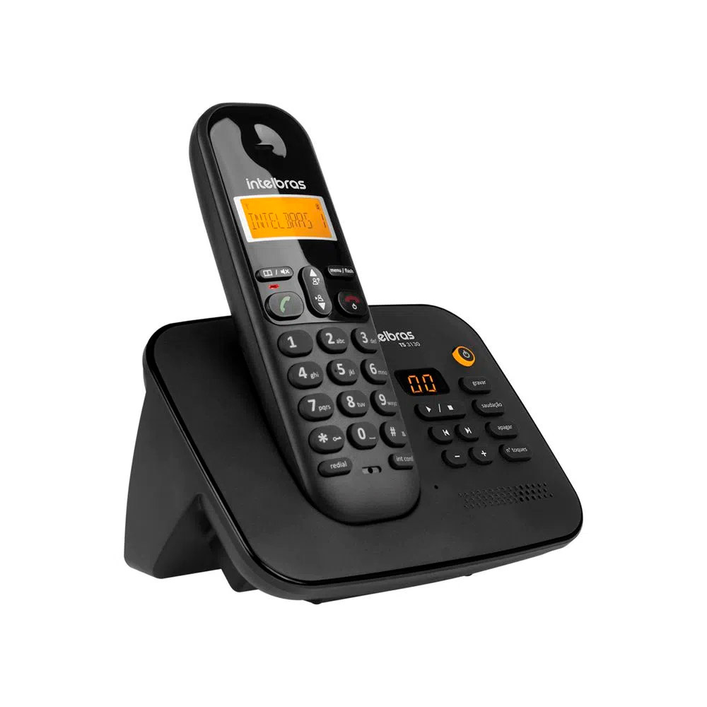 Telefone Sem Fio Secretária Eletrônica Intelbras TS 3130