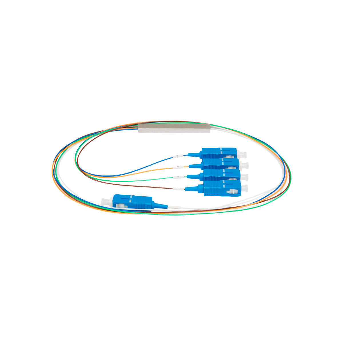 Splitter Óptico Balanceado XFS 1321 Intelbras 1 x 32 SC UPC