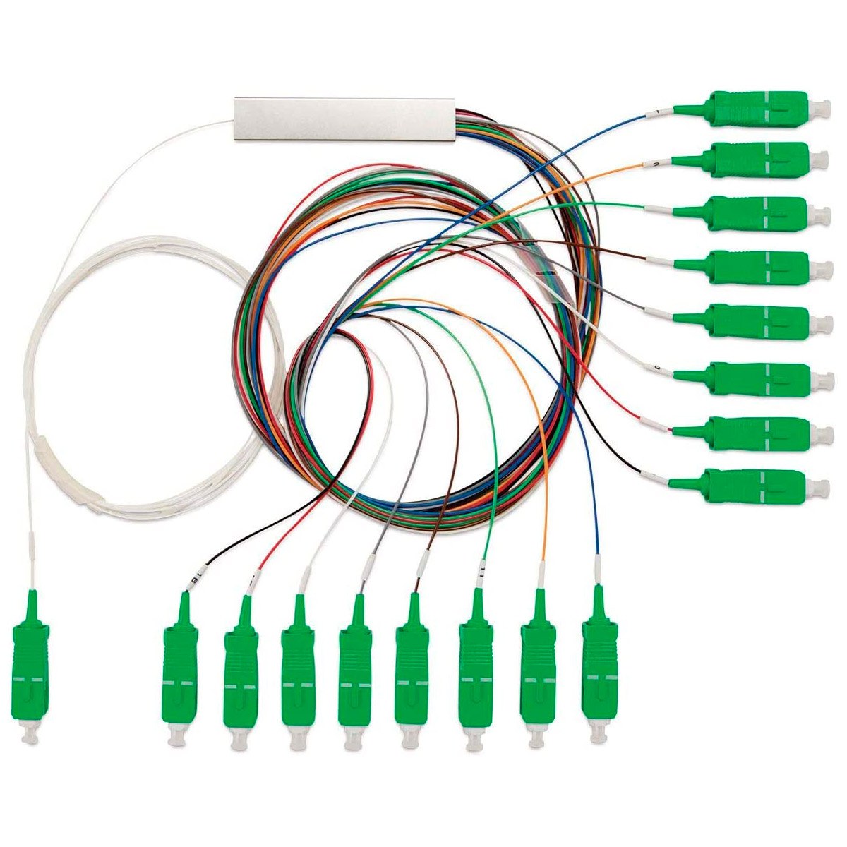 Splitter Óptico Balanceado XFS 1162 Intelbras 1 x 16 SC  APC