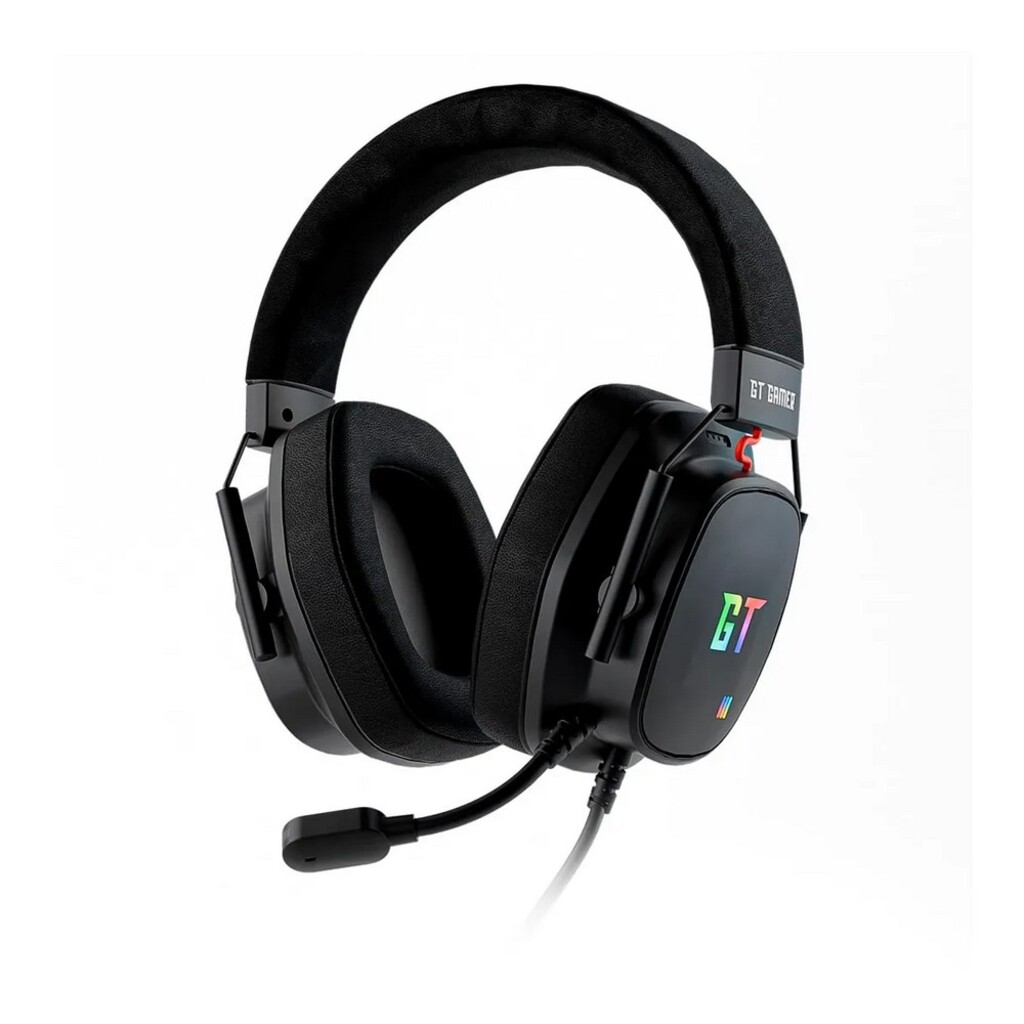 Fone de Ouvido Gamer Headset 7.1 Orion Goldentec Preto Conexão USB com Microfone - 60472