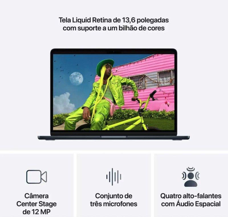 MacBook Air 13″ Chip M5 16 GB RAM 512 GB SSD Midnight