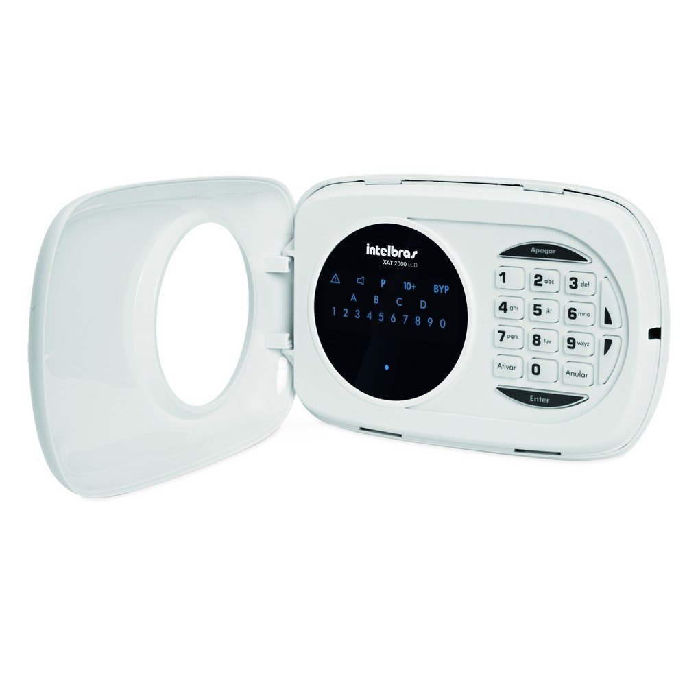 Teclado para Centrais Alarme XAT 3000 LED Intelbras