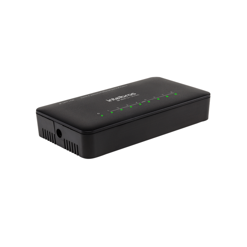 Switch 8 Portas Fast Ethernet SF 800 Q+ Intelbras