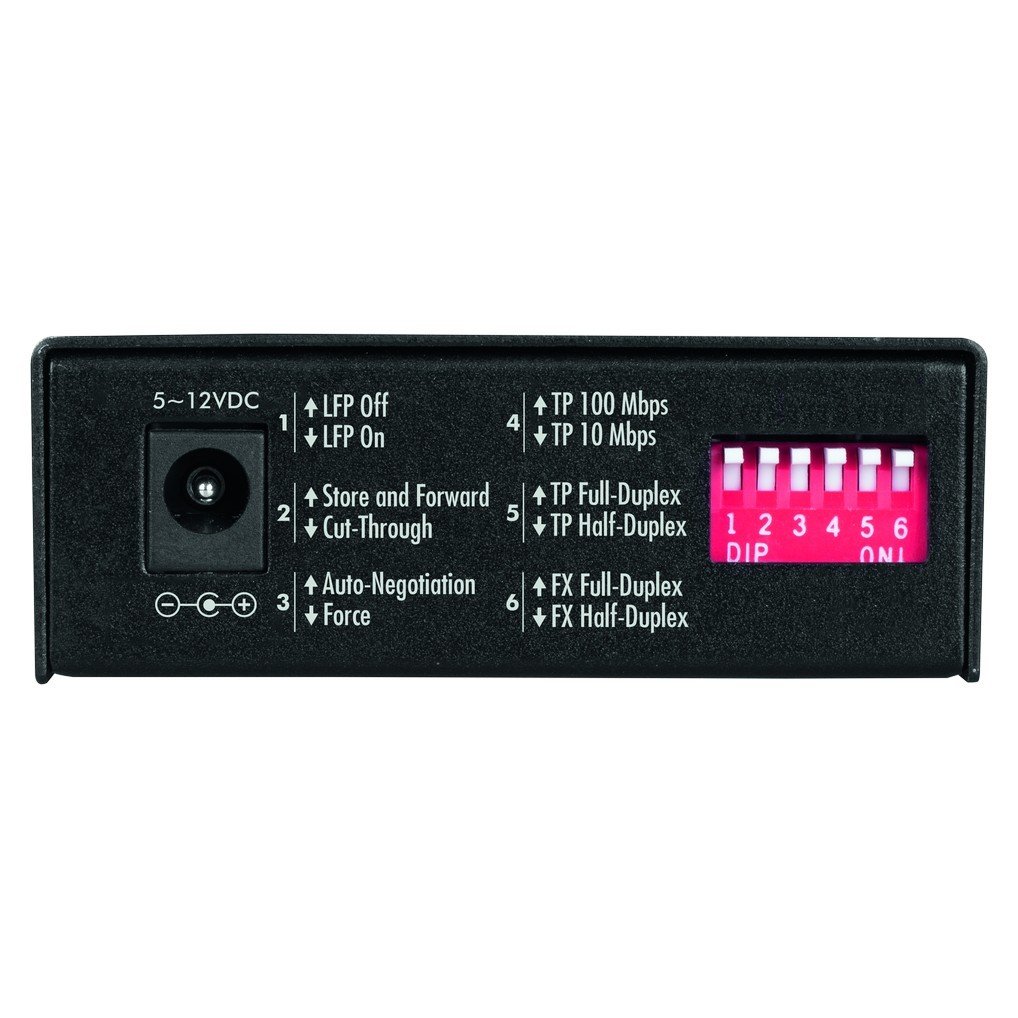 Conversor de Mídia Fast Ethernet Monomodo 20 Km Intelbras KFSD 1120 A