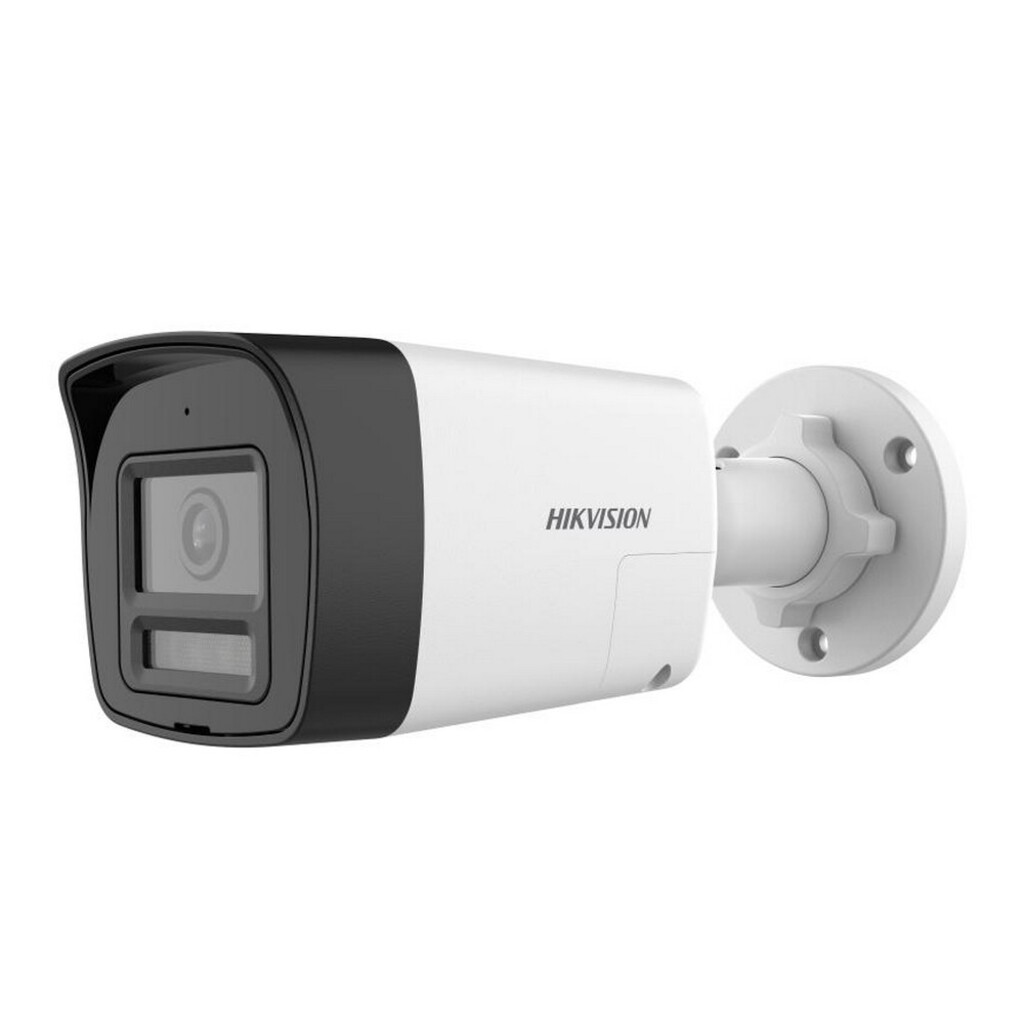 Câmera CFTV 4 em 1 DS-2CE16D0T-LPXTS Bullet Full HD 1080P IR 25m 2,8 mm Audio Bidirecional HikVision