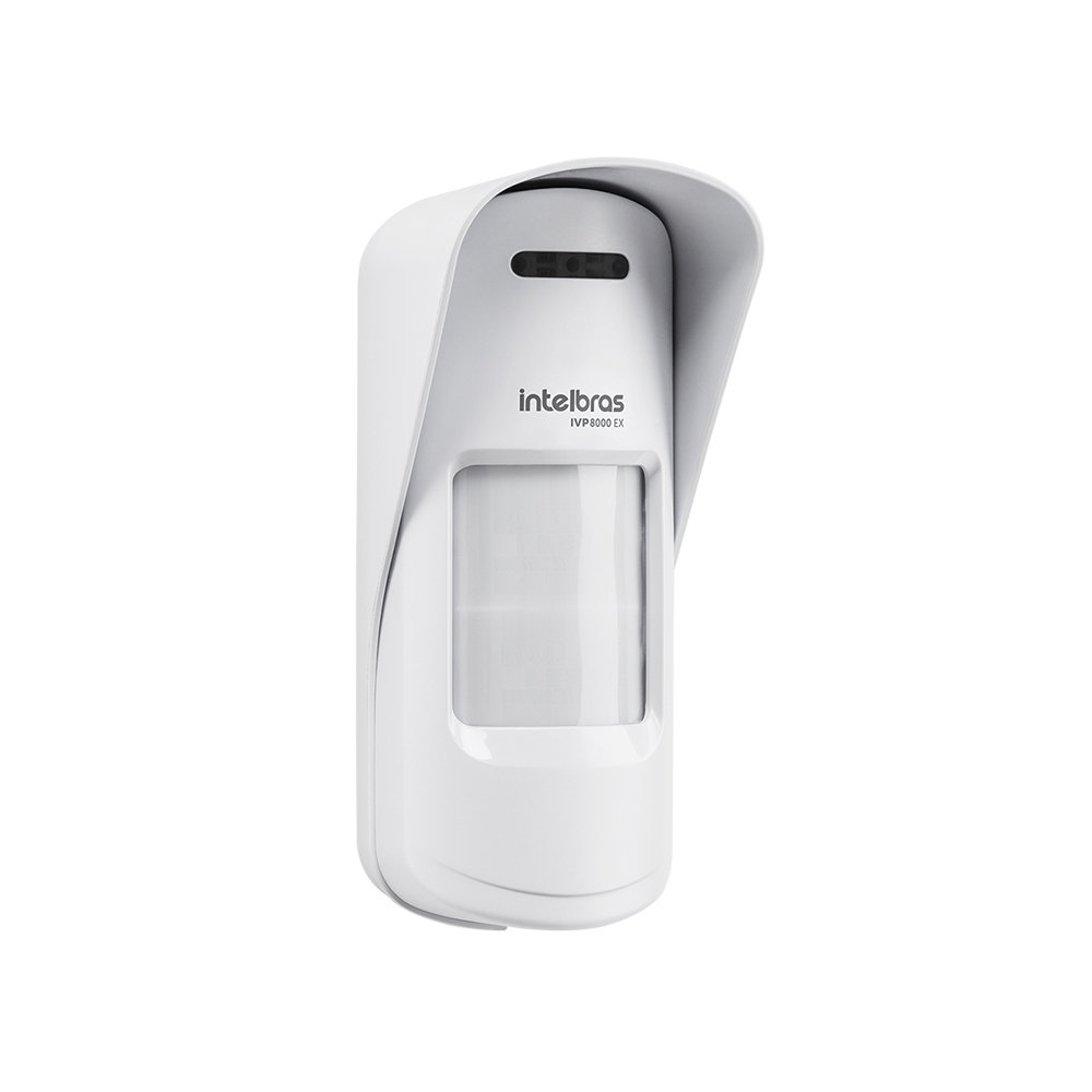 Sensor de Movimento Infravermelho Sem Fio Intelbras IVP 8000 EX
