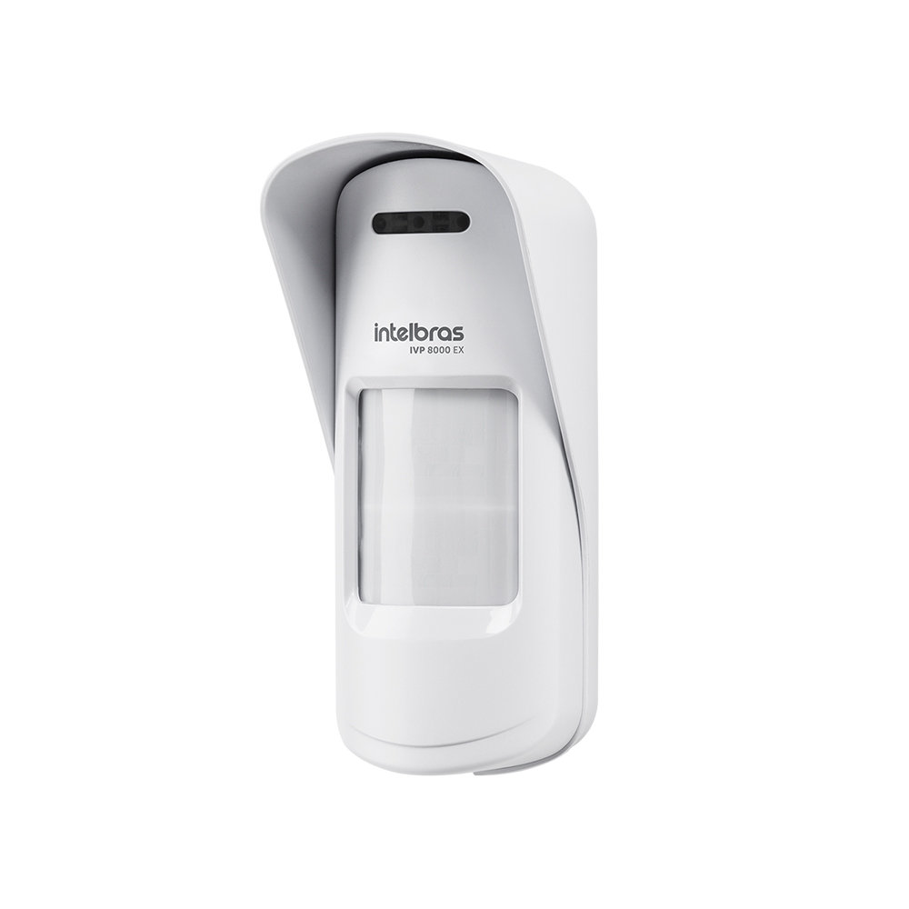 Sensor de Movimento Infravermelho Sem Fio Intelbras IVP 8000 EX