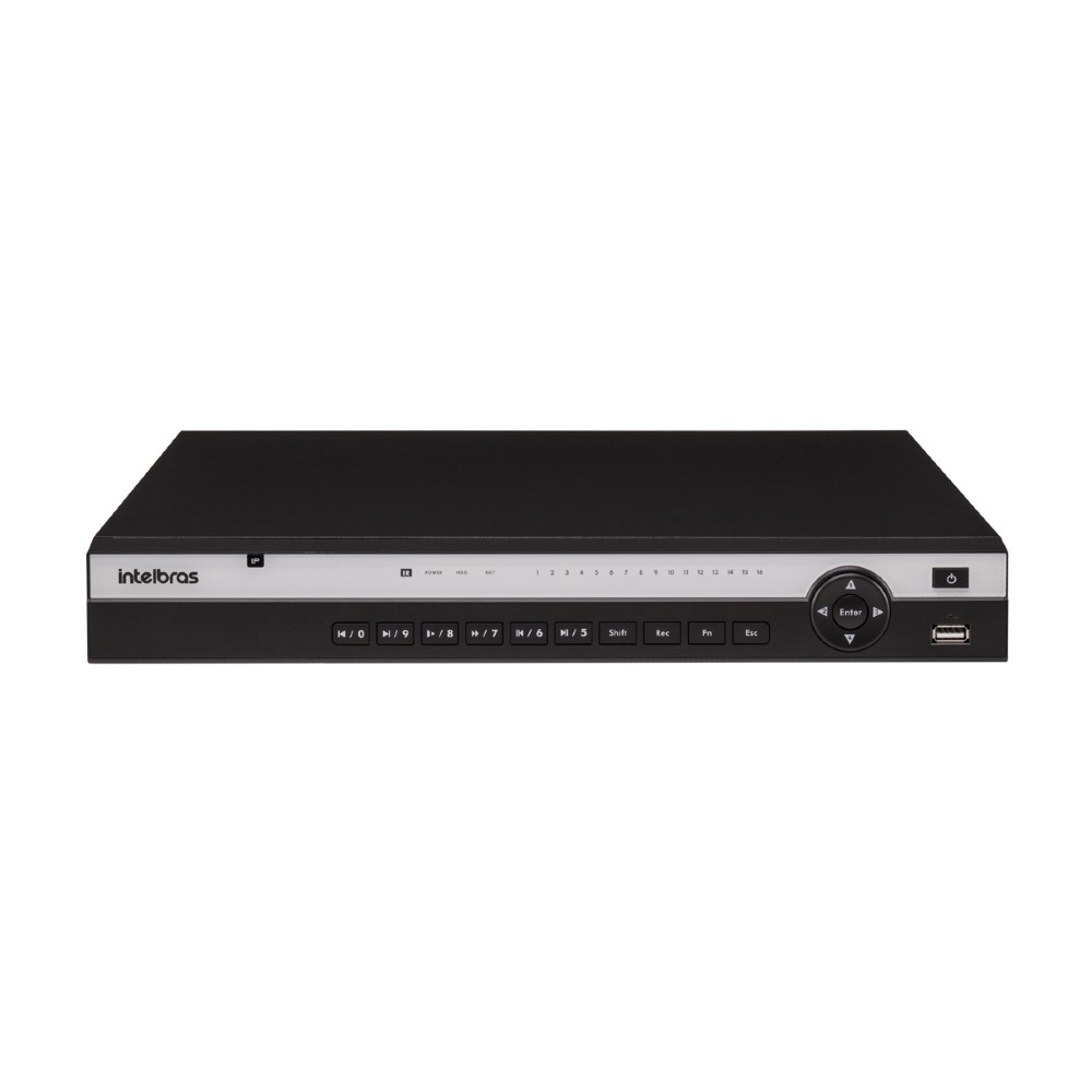 NVD 16 Canais IP HD 2TB NVD 3316P Intelbras