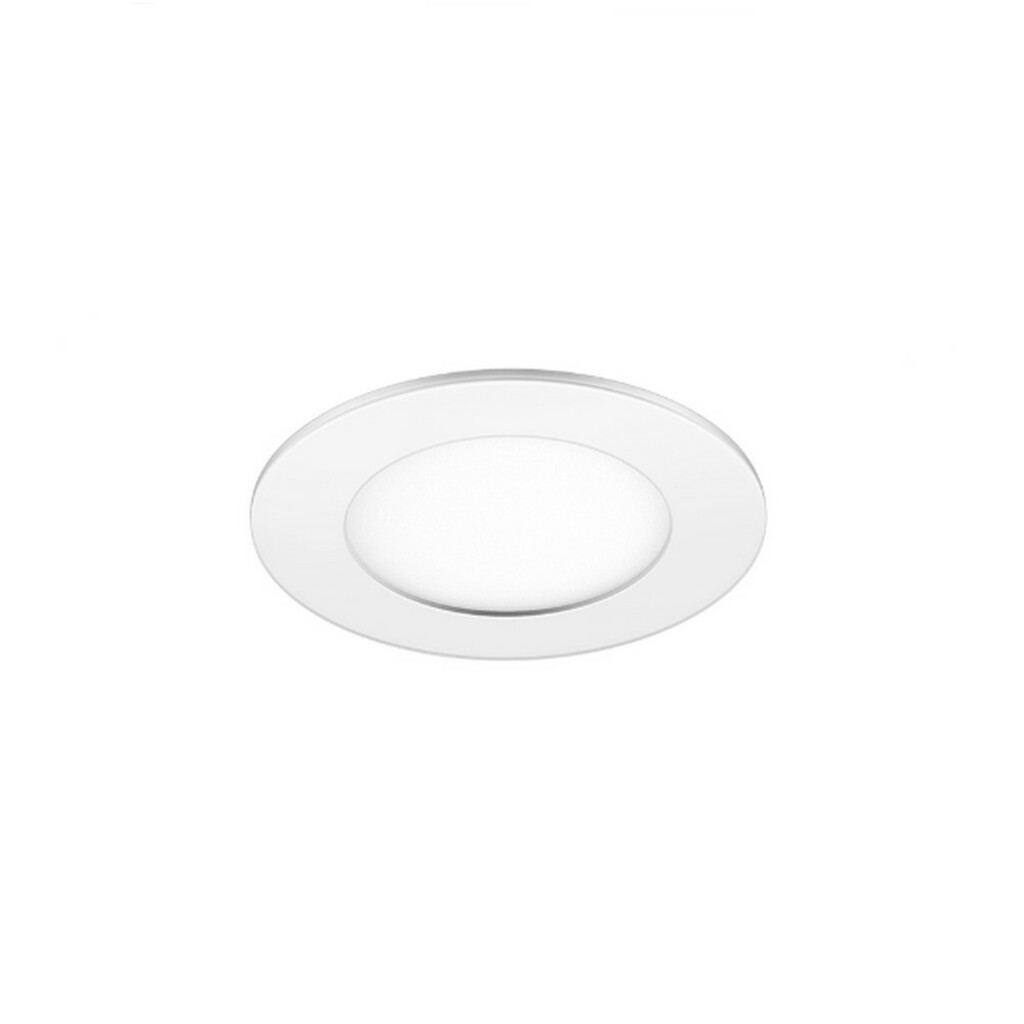 Luminária Plafon 6W LED 2700k Redondo 119x25mm de Embutir Bivolt - Elgin  48D6WERBM000