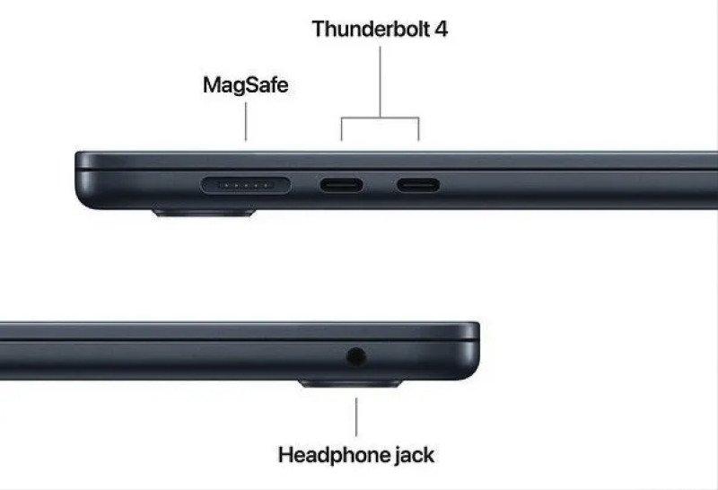 MacBook Air 13.6″ Chip M4 16 GB RAM 256 GB SSD Midnight