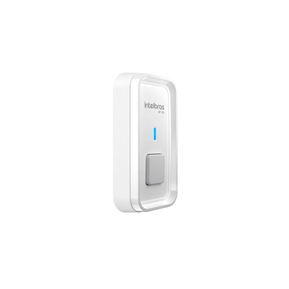 Botoeira Sem Fio Branca BT 100 Intelbras