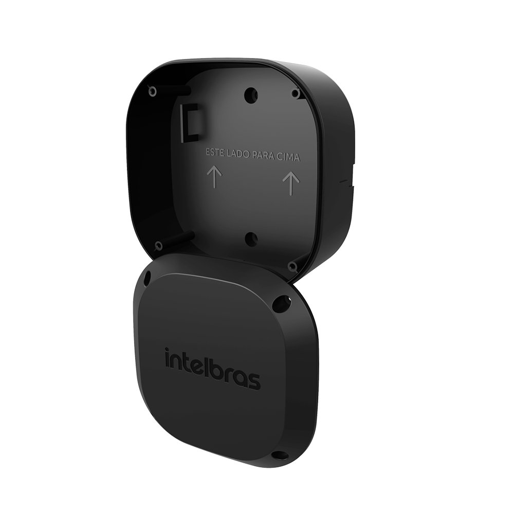 Caixa Passagem CFTV Intelbras VBOX 1100E Black