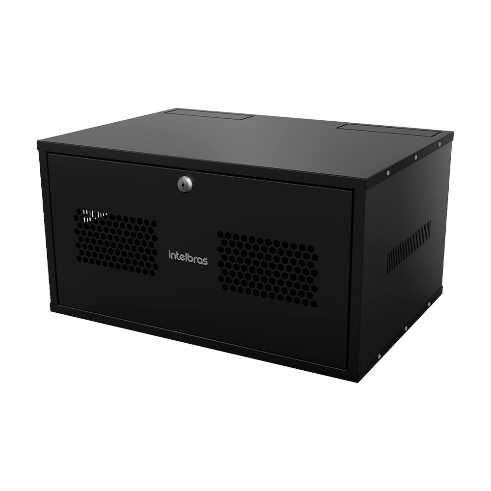 Mini Rack Montado Parede 5U 370mm MRM 537 Intelbras