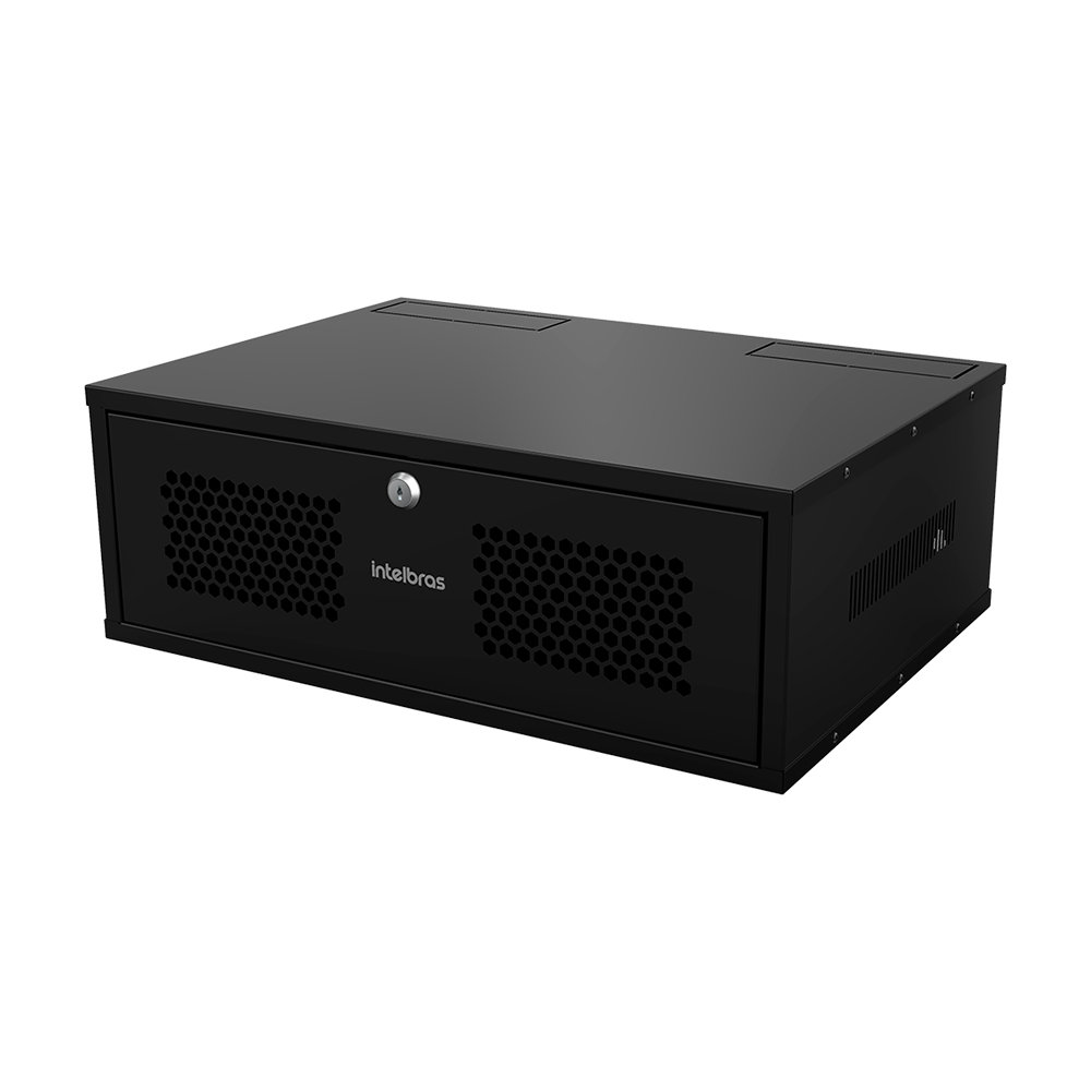 Mini Rack Montado Parede 3U 370mm MRM 337 Intelbras
