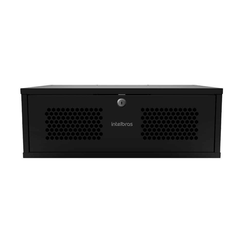 Mini Rack Montado Parede 3U 370mm MRM 337 Intelbras