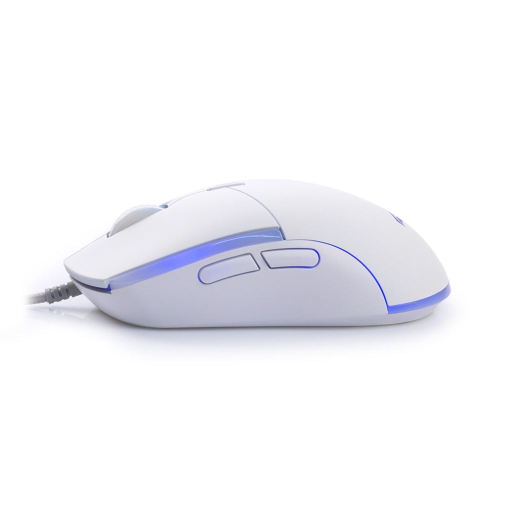 Mouse USB Gamer C3tech MG-80 3200 DPI Branco Led RGB - MG-80WH