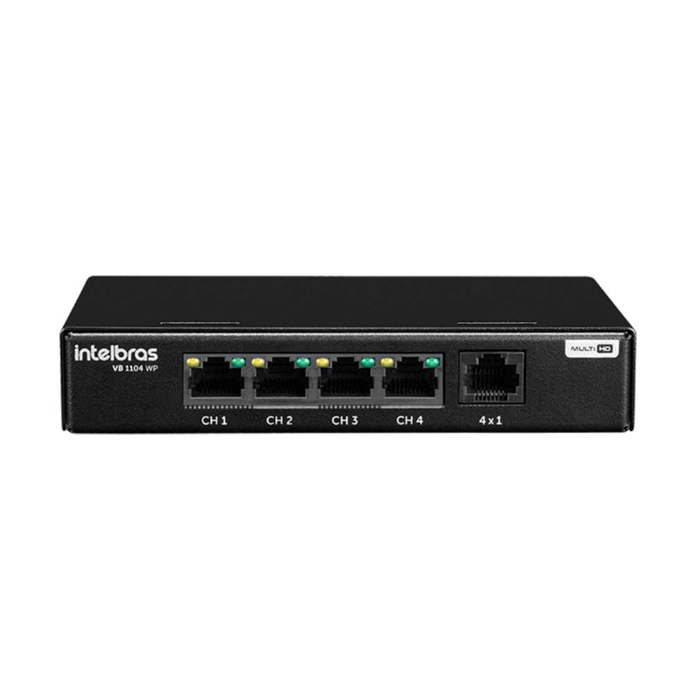Power Balun 4 Canais Intelbras VB 1104 WP
