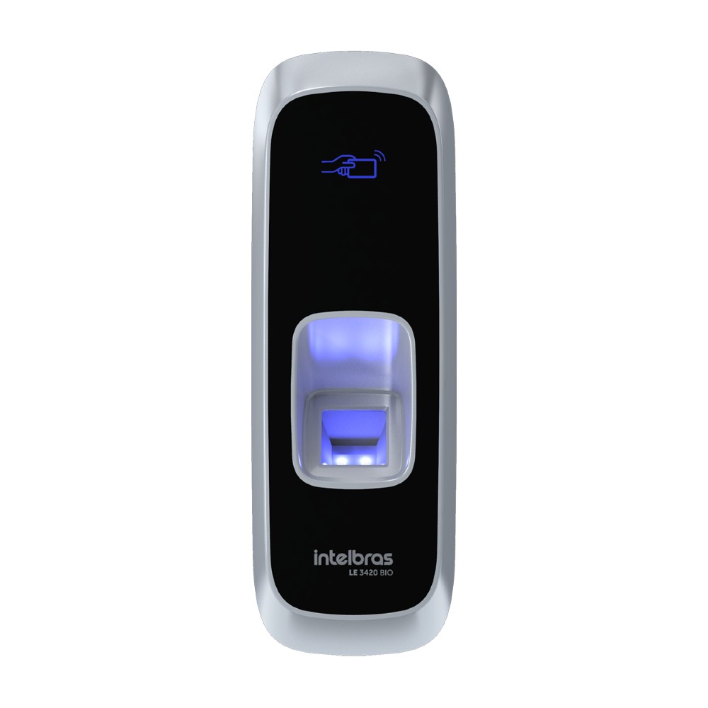Leitor de Cartão RFID 125 KHz Intelbras LE 3420 BIO