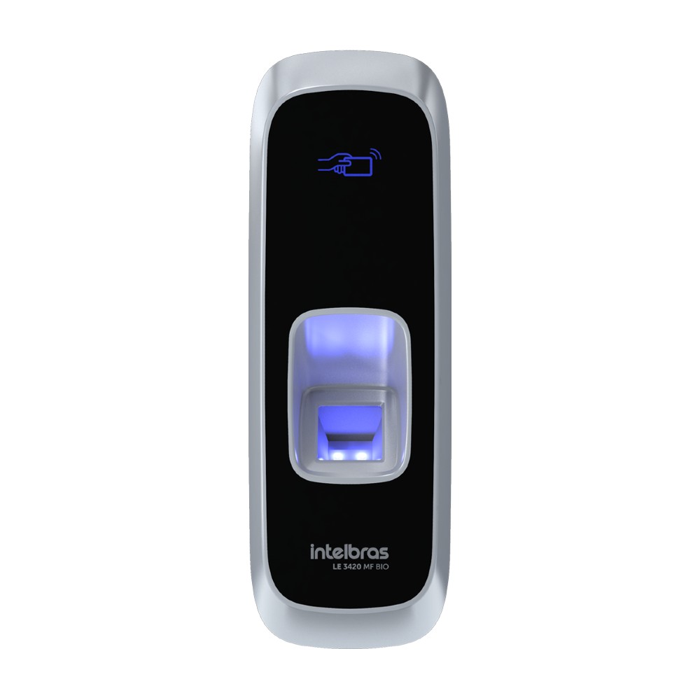 Leitor de Cartão RFID 13,56 MHz Intelbras LE 3420 MF BIO