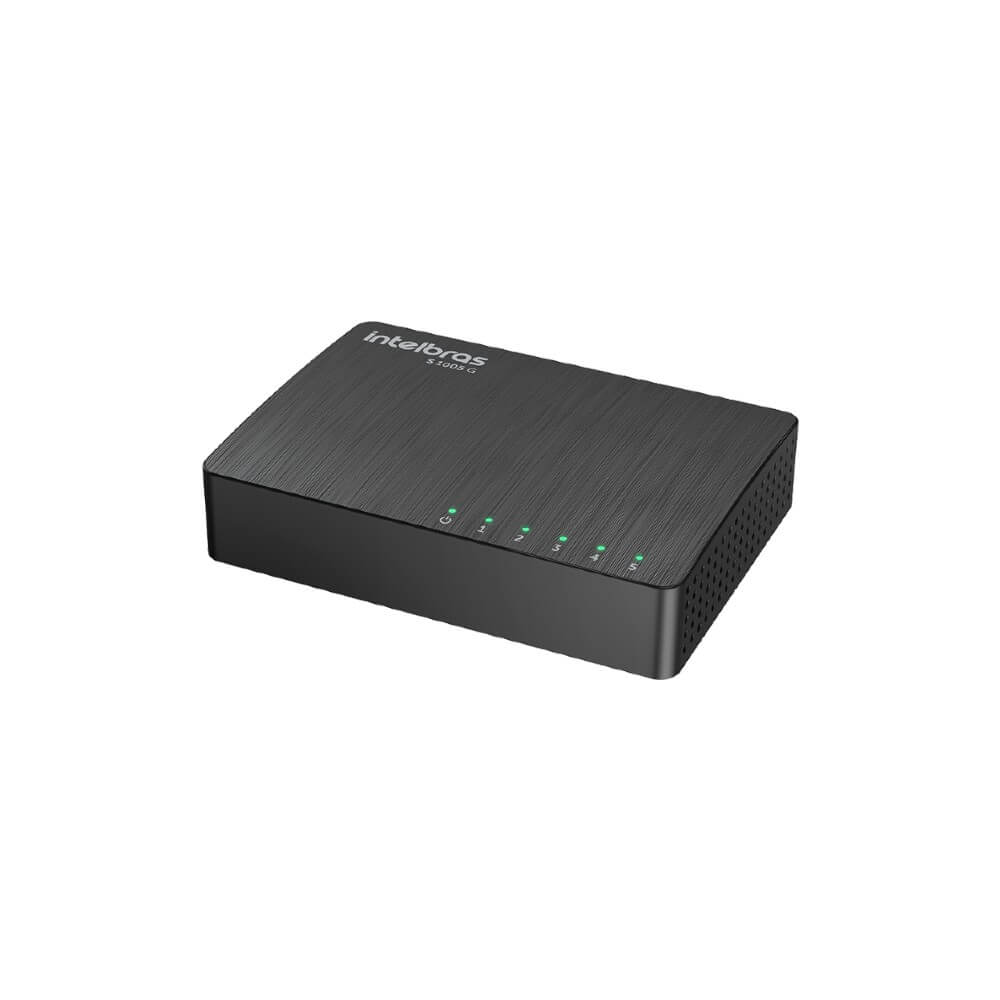 Switch Gigabit Ethernet 5 Portas S1005G Intelbras