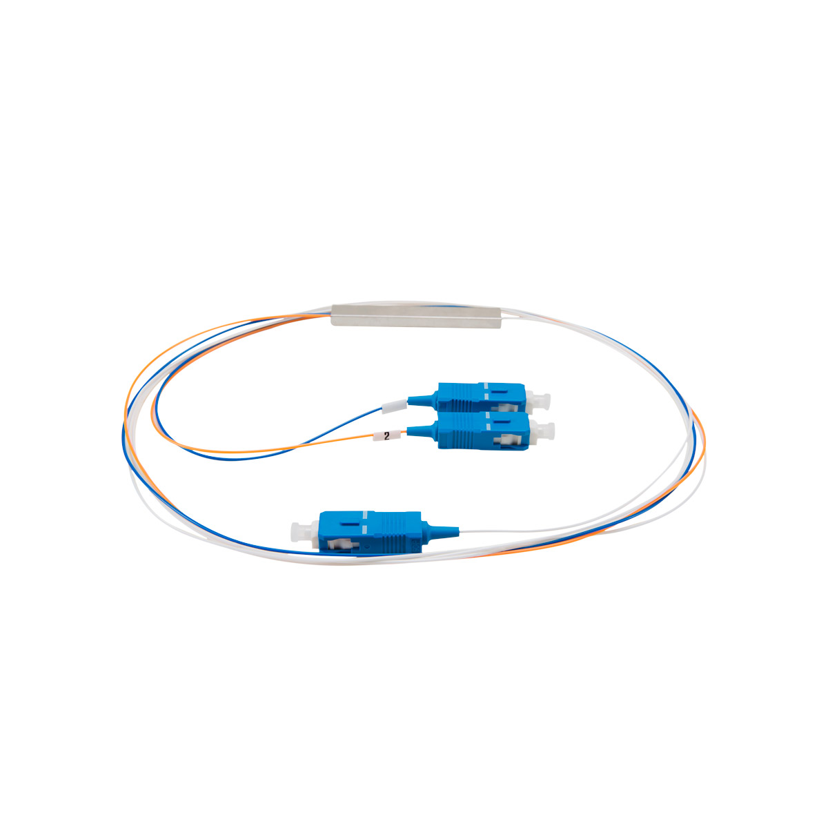Splitter Óptico Balanceado 1 x 8 SC - UPC Intelbras XFS 181