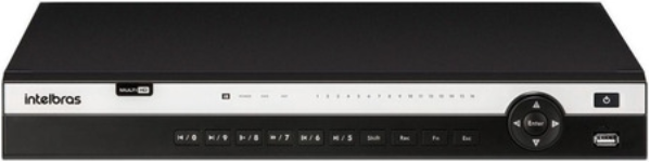 DVR 16 Canais HD 10 TB Intelbras MHDX 5216