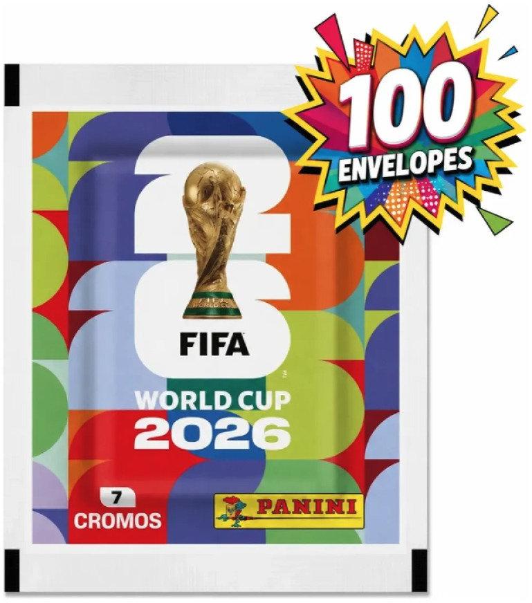 Figurinhas Copa do Mundo 2026 Panini 100 Envelopes 700 Figurinhas