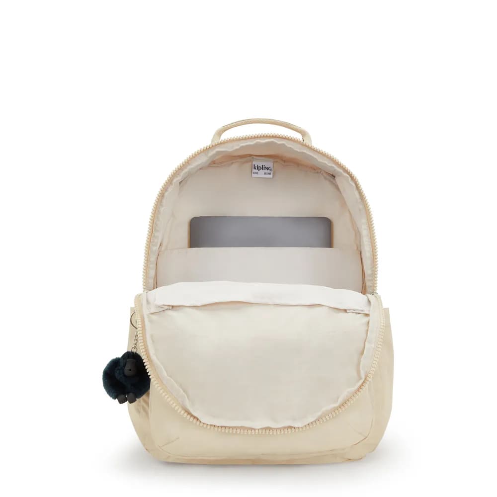 Mochila Kipling Seoul Grande Back To Bege