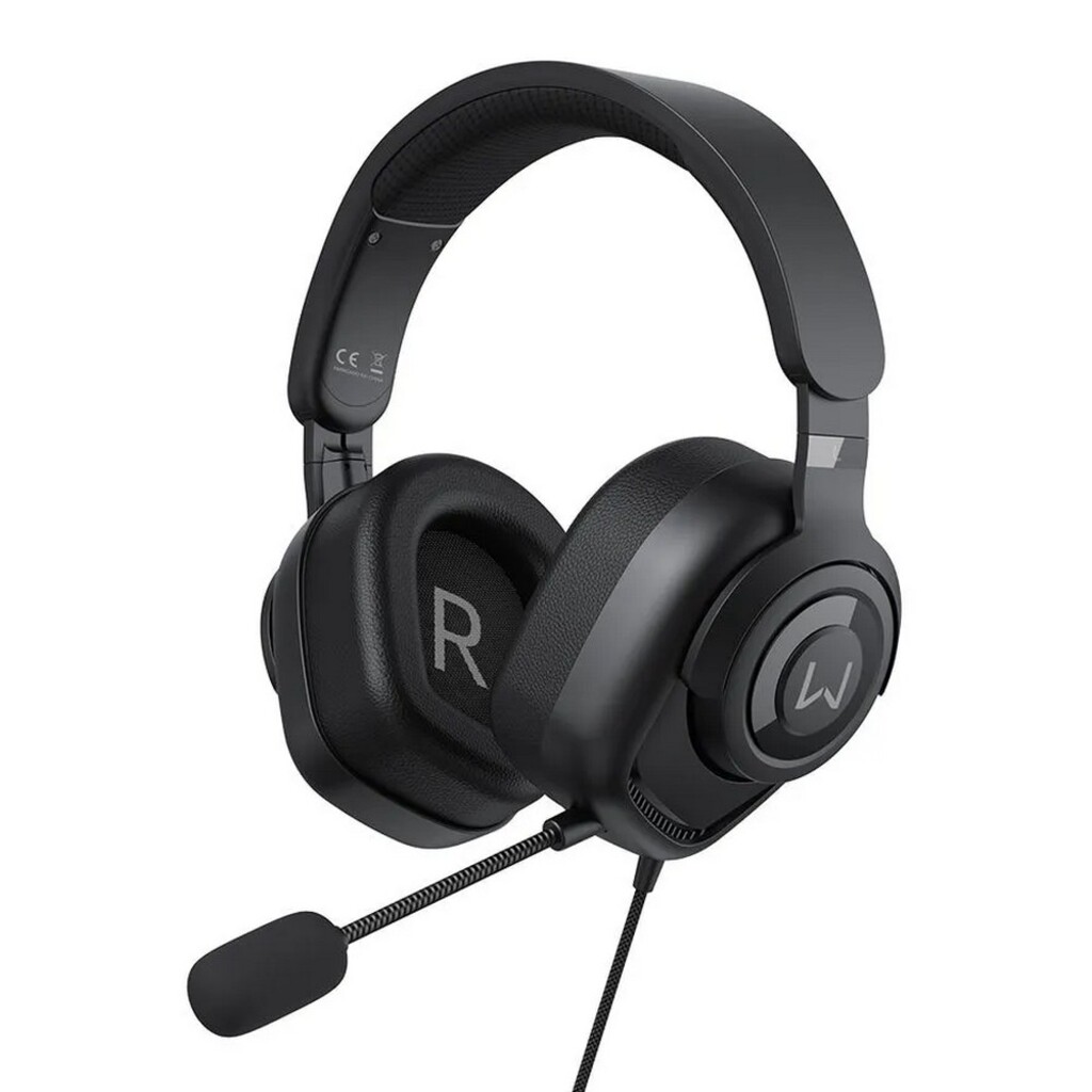 Fone de Ouvido Gamer Headset Warrior Huginn Preto Conexão P3 3,5mm com Microfone - PH701