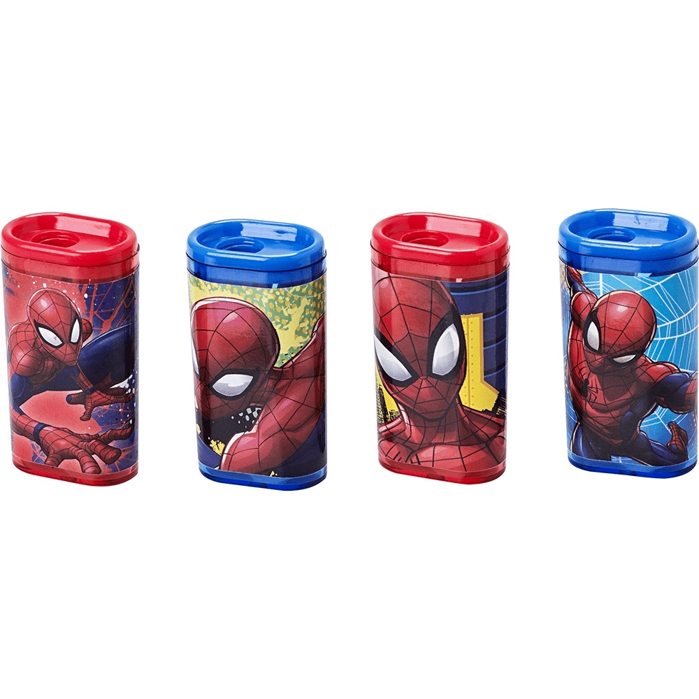 Apontador Molin Spiderman com Depósito Unidade Sortido