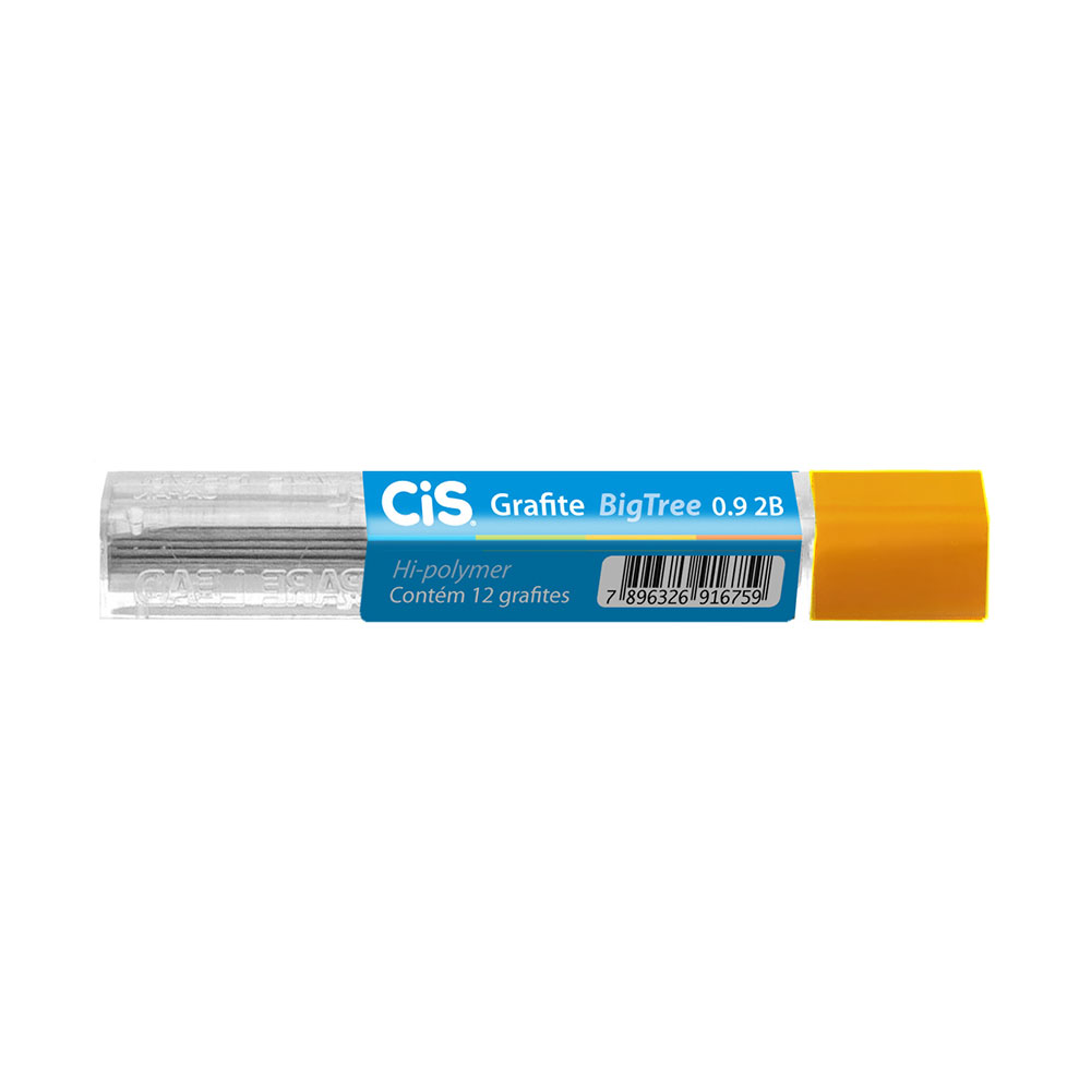 Grafite Cis Big Tree 0.9 mm 2B com 12 Minas