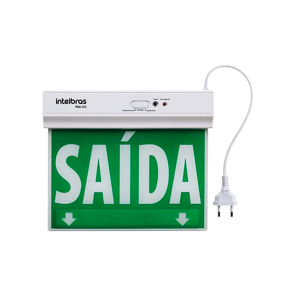 Placas de Sinalização Face Única PSA 125 Intelbras