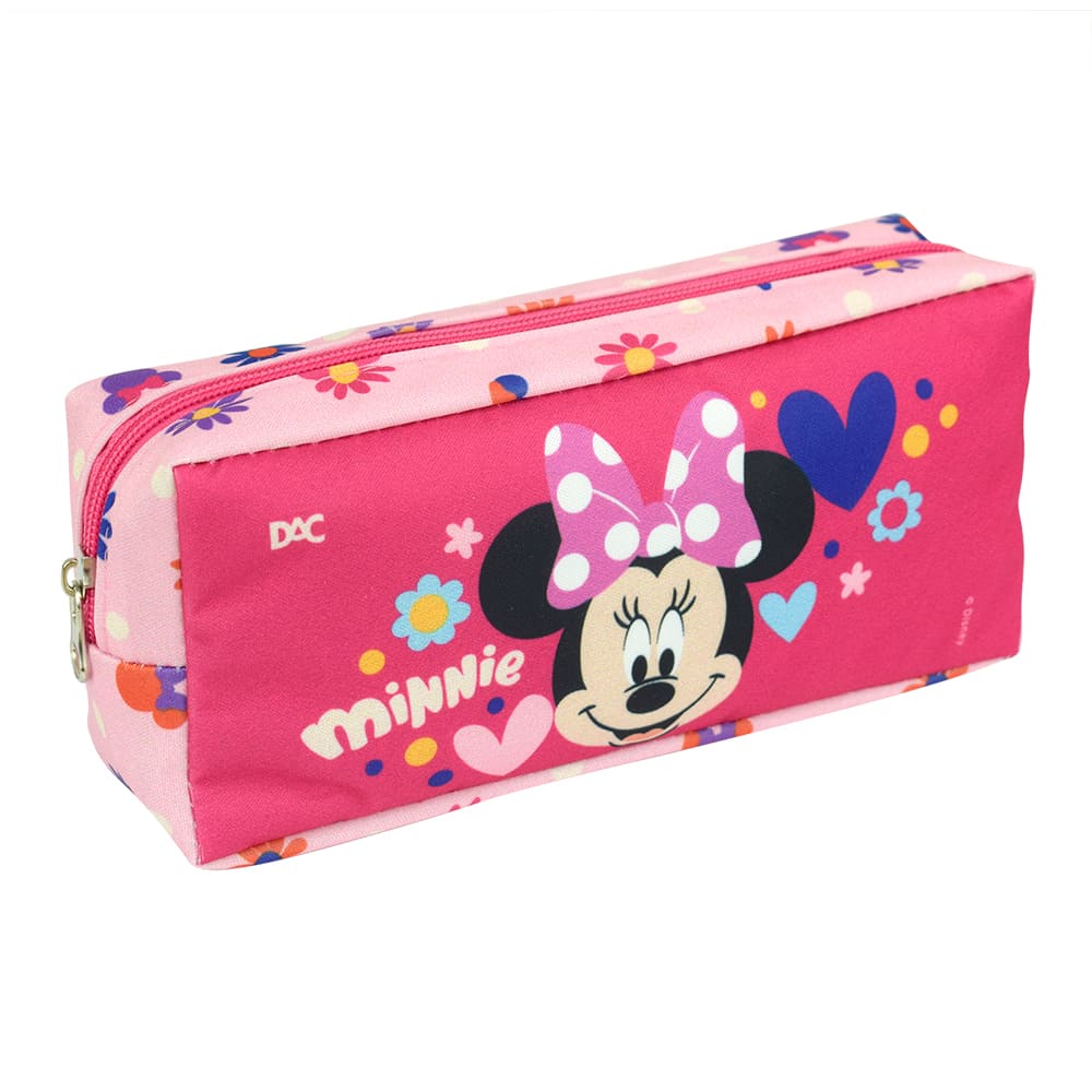 Estojo Escolar DAC Minnie Grande em Tecido