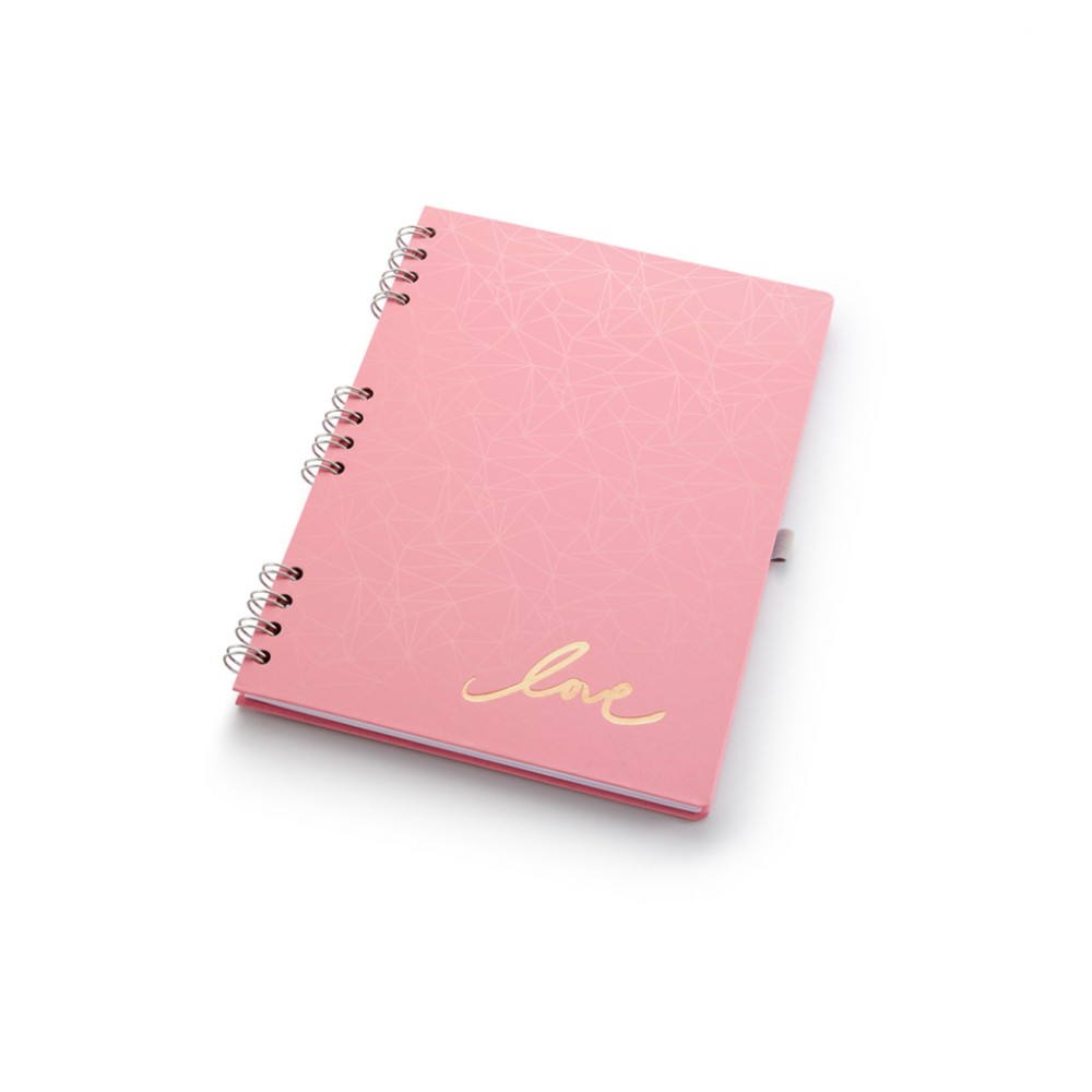 Caderno Ótima Argolado Ultra com 90 Folhas Pautadas